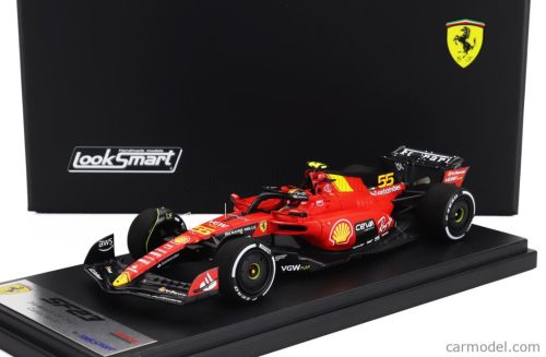 FERRARI  F1  SF-23 TEAM SCUDERIA FERRARI N 55 MONZA GP 2023 CARLOS SAINZ  RED BLACK