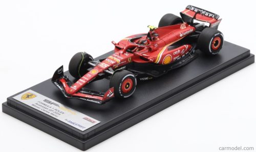 FERRARI  F1  SF-24 TEAM SCUDERIA FERRARI N 55 WINNER AUSTRALIAN GP 2024 CARLOS SAINZ  RED BLACK