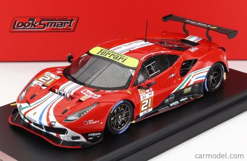 FERRARI  488 GTE EVO 3.9L TURBO V8 TEAM AF CORSE N 21 24h LE MANS 2022 S.MANN - C.ULRICH - T.VILANDER