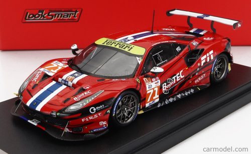 FERRARI  488 GTE EVO 3.9L TURBO V8 TEAM SPIRIT OF RACE N 71 24h LE MANS 2022 F.DEZOTEUX - P.RAGUES - G.AUBRY