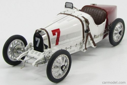 BUGATTI  T35 N 7 GP NATIONAL COLOUR PROJECT POLAND 1924  WHITE RED