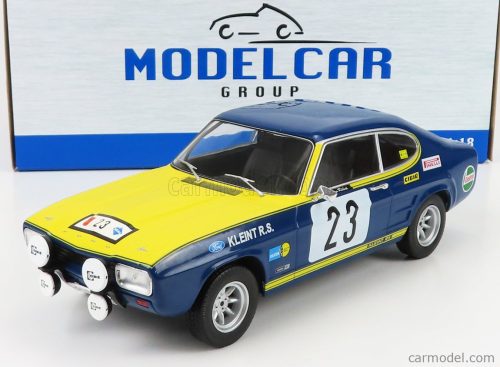 FORD ENGLAND  CAPRI MKI (night version) N 23 RALLY OLYMPIA 1972 W.ROHRL - H.ROTHFUB