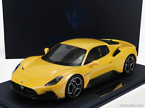 MASERATI  MC20 2020 - CON VETRINA - WITH SHOWCASE  GIALLO GENIO - YELLOW