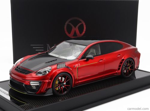 PORSCHE  PANAMERA MANSORY 2019  RED MET CARBON