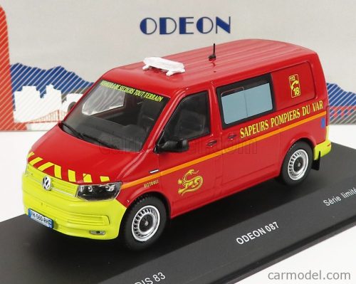 Volkswagen T6 MINIBUS SAPEURS POMPIERS SDIS 83 2015