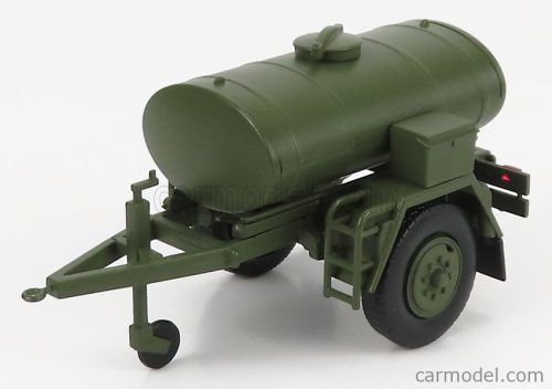 TRAILER  RIMORCHIO TANKER 2000 LITRE  MILITARY GREEN