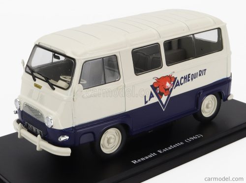 RENAULT  ESTAFETTE MINIBUS LA VACHE QUI RIT 1962 - WITHOUT CARD BOX - SENZA SCATOLA  CREAM BLUE