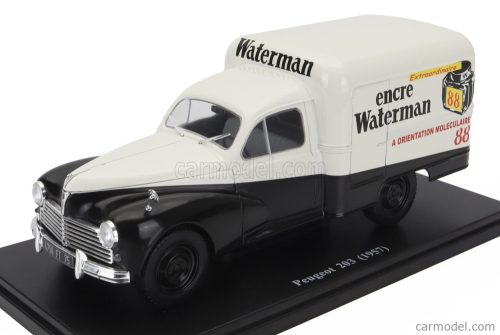 PEUGEOT  203 VAN ENCRE WATERMAN 1957 - WITHOUT CARD BOX - SENZA SCATOLA  WHITE BLACK