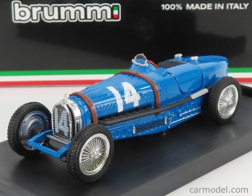 BUGATTI  F1  TIPO 59 N N 14 FRANCE GP 1934 TAZIO NUVOLARI  BLUETTE