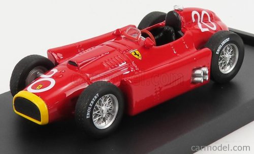 FERRARI  F1  D50 N 20 WORLD CHAMPION MONACO GP 1956 JUAN MANUEL FANGIO - EUGENIO CASTELLOTTI  RED