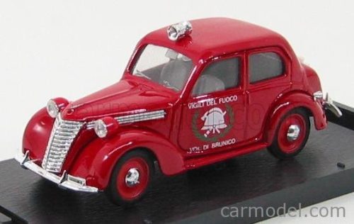 FIAT  1100 E VIGILI DEL FUOCO DI BRUNICO 1947 - FIRE ENGINE  RED