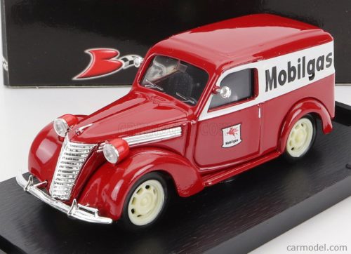 FIAT  1100 E VAN MOBILGAS 1956  RED WHITE