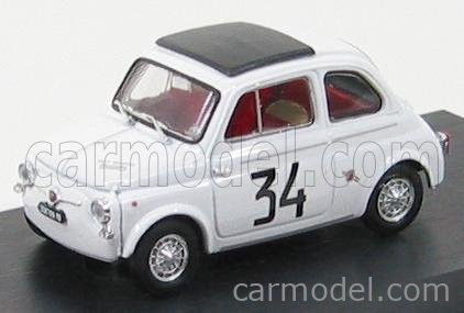 FIAT  500 595 ABARTH N 34 WINNER CRITERIUM APERTURA MONZA 1964 FRANCO PATRIA