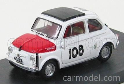 FIAT  500 595 ABARTH N 108 TROFEO ITALIANO TURISMO WINNER COPPA GALLEGA 1965 LEONARDO DURST