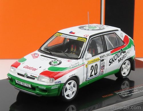 SKODA  FELICIA TEAM SKODA MOTORSPORT N 20 RALLY MONTECARLO 1997 E.TRINER -  J.GAL