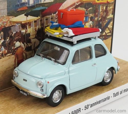 FIAT  500R 1972 - TUTTI AL MARE - SALUTI DA OLTRONA S.M. - 50th ANNIVERSARIO 1972 -2022