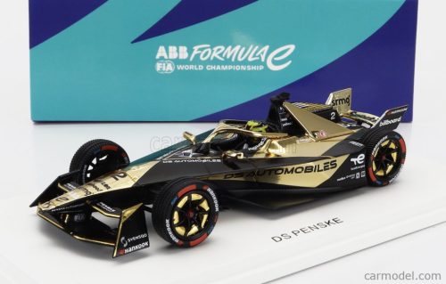 DS AUTOMOBILES  FORMULA-E E-TENSE FE23 TEAM DS PENSKE N 2 SEASON 2023-2024 STOFFEL VANDOORNE  BLACK GOLD