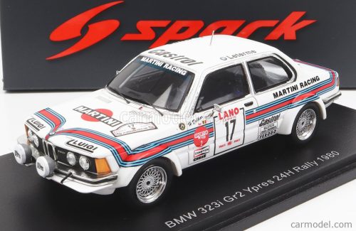 BMW  3-SERIES 323i MARTINI N 17 24h RALLY YPRES 1980 H.DELBAR - W.LUX