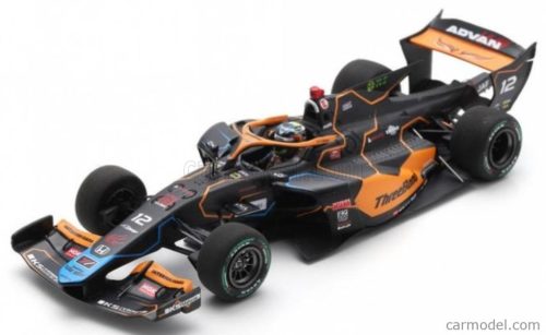 DALLARA  SF23 HR-417-E TEAM THREEBOND RACING M-TEC N 12 SUPER FORMULA SEASON 2024 ATSUSHI MIYAKE  BLACK ORANGE