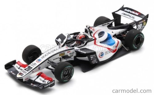 DALLARA  SF23 TRD 01F TEAM ENEX IMPUL N 20 SUPER FORMULA SEASON 2024 YUJI KUNIMOTO  WHITE BLACK RED