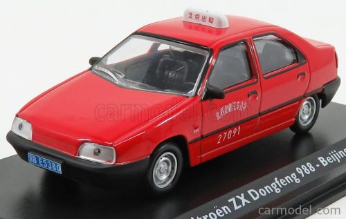 CITROEN  ZX BERLINA TAXI DONGFENG 988 BEIJING 2000  RED