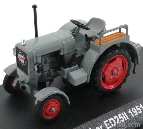 EICHER  ED25II TRACTOR 1951 - CON VETRINA - WITH SHOWCASE  GREY RED