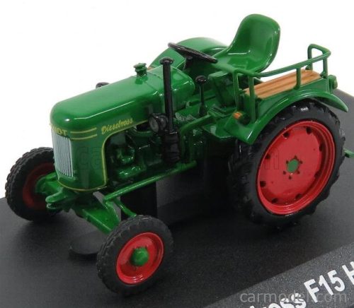 FENDT  DIESELROSS F15 H6 TRACTOR 1956 - CON VETRINA - WITH SHOWCASE  GREEN RED