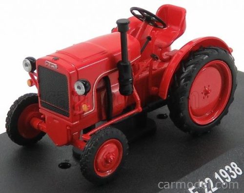 FAHR  F22 TRACTOR TRUCK 1938 - CON VETRINA - WITH SHOWCASE  RED