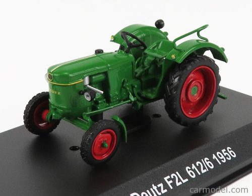 DEUTZ  F2L 612/6 TRACTOR 1956 - CON VETRINA - WITH SHOWCASE  GREEN