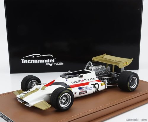 BRM  F1  P153 N 32 USA GP 1970 PETER WESTBURY  WHITE GOLD