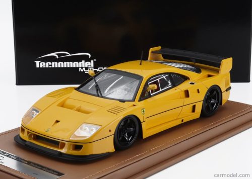 FERRARI  F40 LM PRESS VERSION 1996 - WITH 5 SPOKE BLACK RIMS  GIALLO MODENA - YELLOW