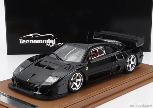 FERRARI  F40 LM PRESS VERSION 1996 - WITH 5 SPOKE SILVER RIMS  GLOSS BLACK