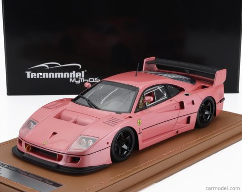 FERRARI  F40 LM PRESS VERSION 1996 - WITH 5 SPOKE BLACK RIMS  PINK MET