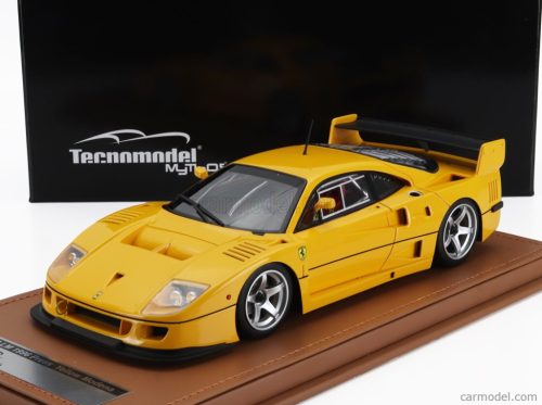 FERRARI  F40 LM PRESS VERSION 1996 - WITH 5 SPOKE SILVER RIMS  GIALLO MODENA - YELLOW