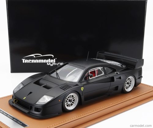 FERRARI  F40 LM PRESS VERSION 1996 - BBS SILVER WHEELS  MATT BLACK