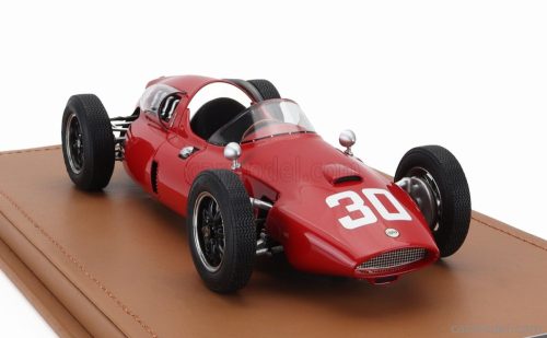 COOPER  F1  T51 N 30 FRENCH GP 1960 GINO MUNARON  RED