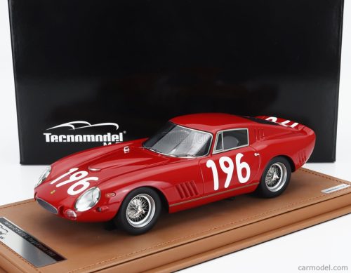 FERRARI  275 GTB/C COMPETIZIONE N 196 TARGA FLORIO 1965 G.BISCALDI - B.DESERTI  RED