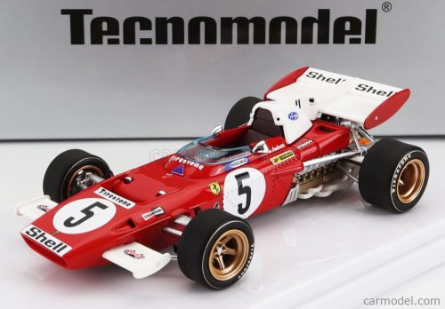 FERRARI  F1  312B2 N 5 4th GERMANY GP 1971 M.ANDRETTI  RED WHITE