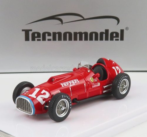 FERRARI  F1  375 INDY N 12 INDIANAPOLIS 500 GP 1952 A.ASCARI  RED