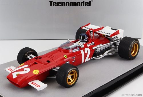 FERRARI   F1  312B N 12 WINNER AUSTRIA GP  (with pilot figure) 1970 JACKY ICKX   RED WHITE