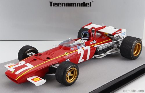 FERRARI   F1  312B N 27 BELGIUM GP  (with pilot figure) 1970 JACKY ICKX   RED WHITE