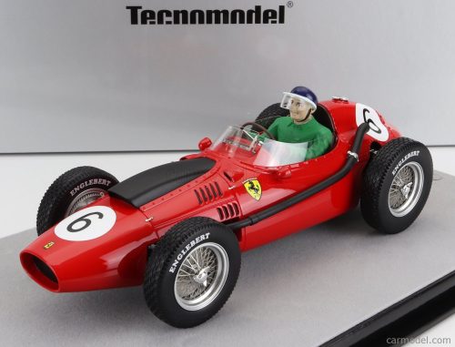 FERRARI  F1 DINO 246 N 6 MAROCCO GP MIKE HAWTHORN (with pilot figure) 1958 WORLD CHAMPION