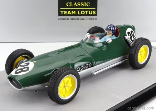 LOTUS  F1  16 N 28 BRITISH GP AINTREE (with pilot figure) 1959 GRAHAM HILL