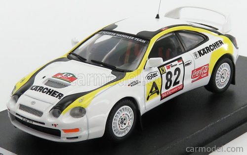 TOYOTA  CELICA GT-FOUR N 82 RALLY OF PORTUGAL 1995 U-NITTEL - M-ECKARDT  WHITE YELLOW BLACK