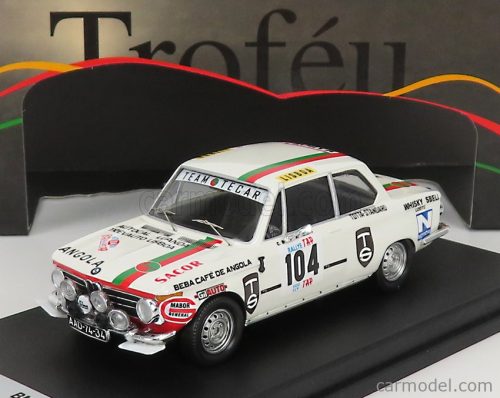 BMW  2002Ti (night version) N 104 RALLY TAP 1972 B.VIEIRA - J.BANDEIRA  WHITE