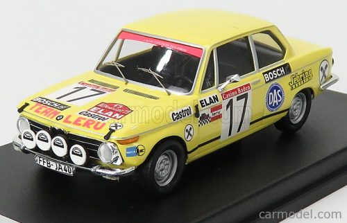 BMW  2002 (night version) N 17 RALLY ALPENFAHRT 1973 H-GRUNSTEIDL - G-HOPF  YELLOW