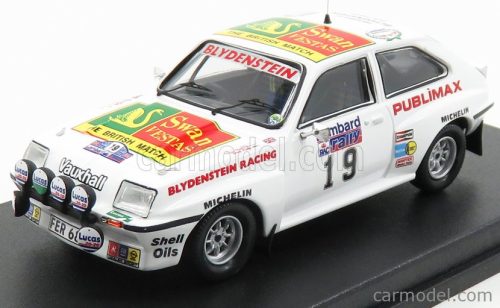 VAUXHALL  CHEVETTE HSR (night version) N 19 RALLY RAC LOMBARD 1982 T-KABY - M-NICHOLSON  WHITE