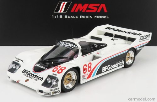 PORSCHE  962 TEAM BFGOODRICH N 68 500 MILES IMSA ROAD AMERICA 1986 D.BRASSFIELD - J.MASS