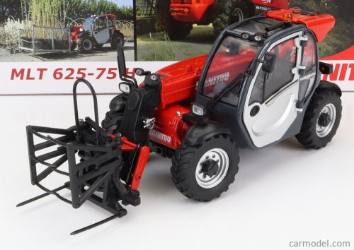 MANITOU  MLT 625-75H TELESCOPIC TRACTOR - ELEVATORE  RED SILVER