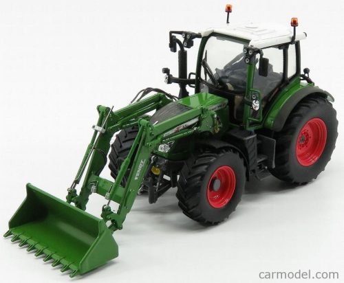 FENDT  516 VARIO TRACTOR WITH 4 X 80 CARGOPROFI FRONT LOADER 2016  GREEN WHITE